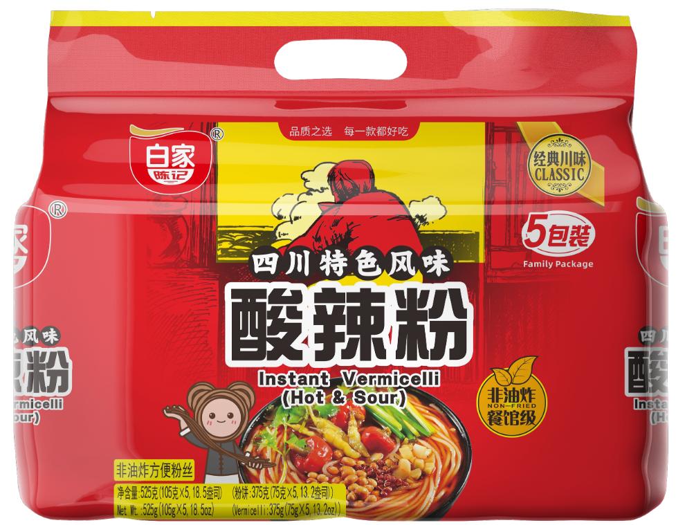 Instant Vermicelli <br>(Hot&Sour) <br>525g*12bags
